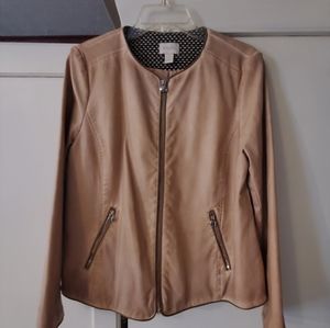 Chicos leather jacket